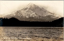 RPPC Mt Hood From Lost Lake Oregon Pacific Photo Co Postcard W1 - £3.89 GBP