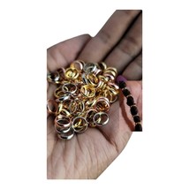 10 Stainless Steel Hair Beads for Loc Braids Twist and Natural Hair Loc ... - £27.09 GBP