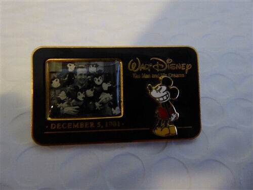 Disney Trading Pins 15739     WDW - Walt Disney & Mickey Mouse - The Man and His - $9.50