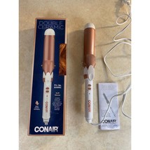 Conair Double Ceramic 1-1/2 Soft Waves Curling Iron New Open Box - £10.83 GBP