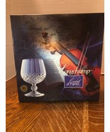 6 Longchamp Cristal d&#39;arques France 10.75 Ounce Brandy Snifters 5&quot; Tall NIB - $927.05 MXN