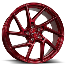 20X9 Luxxx LFF-02 LEON 5X114.3 +33 73.1 Full Brushed Roja Red - Wheel - £297.28 GBP