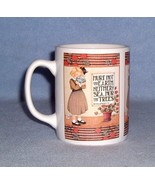 ME Ink OZ Mary Engelbreit Hurt not the Earth Mug Cup 1992 - $6.83 CAD