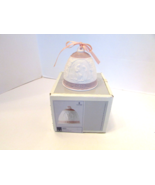 LLADRO 1991 CHRISTMAS BELL ORNAMENT NATIVITY SCENE  MIB ROSE RIBBON - $16.78