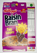 2001 Empty Kellogg&#39;s Raisin Bran 15OZ Cereal Box SKU U200/249 - $18.99