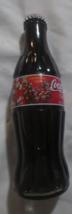 Coca Cola Christmas 1998 8oz Glass Bottle  Full - £2.20 GBP