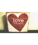 Love Box Sign in distressed wood -Valentine gift - €23,87 EUR