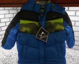 Vertical 9 Multicolored Hooded Winter Coat Boys Size 3T - £38.65 GBP