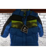 VERTICAL 9 MULTICOLORED HOODED WINTER COAT BOYS SIZE 3T - £38.22 GBP