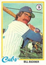 1978 Topps #473 Bill Buckner Chicago Cubs ⚾ A - £0.70 GBP