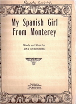 My Spanish Girl From Monterey - $31.00