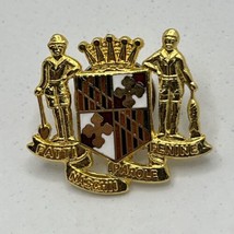 Maryland Division Of Correction Police Law Enforcement Enamel Lapel Hat Pin - £11.95 GBP