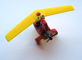 MatchBox ULTRALIGHT, Red and Yellow Aero Junior with Pilot, Folding Wing... - $4.94