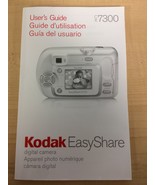 Kodak CX7300 Digital Camera Manual/User&#39;s Guide - $8.84