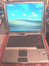 Vintage Dell Latitude D600 Laptop -Windows XP Professional+sp3 Installed+Charger - £86.04 GBP
