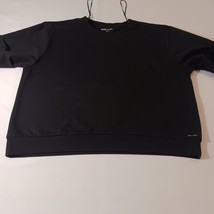 Black Rivet Performance Women's Black Cotton Blend Skirt Top Size XL image 9