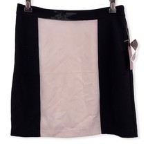 Forever 21 Black Cream Mini Skirt New Small - £7.66 GBP