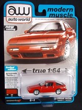 Auto World 2022 R4 Modern Muscle red 1986 Dodge Conquest TSi NEW - £9.84 GBP