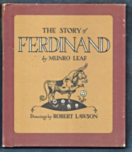 Vintage 1964 Story of Ferdinand HB-Munro Leaf-Illustrated by Robert Lawson - £25.98 GBP