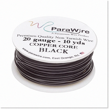 10-Yard Premium Black Enameled Copper Wire - 20-Gauge for Jewelry-Making, Wirewo - $27.71