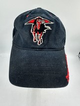 Nike Texas Tech TTU Hat Masked Rider Cap Red Raiders Mens Black - £9.07 GBP