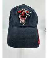 Nike Texas Tech TTU Hat Masked Rider Cap Red Raiders Mens Black - £8.97 GBP