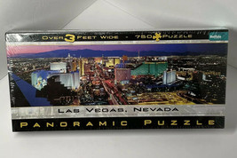 Las Vegas Nevada Panoramic Puzzle 750 Piece Buffalo Games 3 Feet Sealed New - $12.19