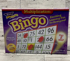 Trend Multiplication Bingo Learning Game - Theme/Subject: Learning - Ski... - £7.94 GBP