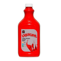 EC Liquicryl Junior Student Acrylic Paint 2L - Brill Red - £35.91 GBP