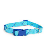 YOULY The Trailblazer Turquoise &amp; Navy Rope Dog Collar, Small - $11.87