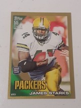 James Starks Green Bay Packers 2010 Topps Rookie 1489/2010 Card #348 - £0.77 GBP