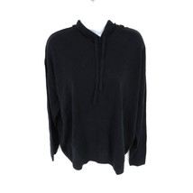 True Craft Women&#39;s Long Sleeve Hooded Rich Navy Sweater XLarge NWT $44 - $19.80