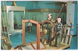 Postcard 19th Century Sailing Ship Museum Of Science &amp; Industry Chicago - £2.32 GBP