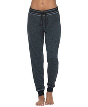 Felina Womens Taylor Jogger Pajama Pants Size Medium Color Black - £35.52 GBP