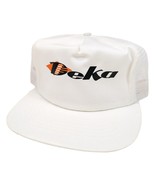 Vintage Deka Hat Snapback Bright White USA 1980s - €16,83 EUR