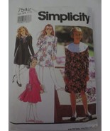 Vtg 1991 Simplicity pattern 7542 Girls Dress - $5.00