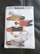 Butterick Fast &amp; Easy Classics Misses Top Sizes 8-12 Sewing Pattern 6908 Uncut - £7.49 GBP