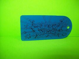 Mousin Around Pinball Machine Plastic Key Chain Bally Game Promo Blue Lo... - $9.85