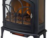 Curved Front Black 25&quot; Infrared Panoramic Electric Stove - $342.99