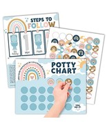 Boho Rainbow Potty Training Chart | Sticker Charts | Early Education - $30.12 CAD