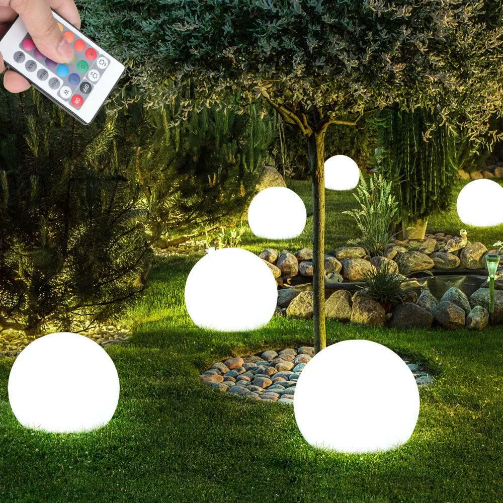 Waterproof LED Garden Ball Light RGB Underwater Light Outdoor Colorful Home Room - $192.58