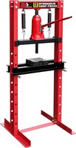 BIG RED T51201 Torin Steel H-Frame Hydraulic Garage/Shop Floor Press wit... - £205.96 GBP