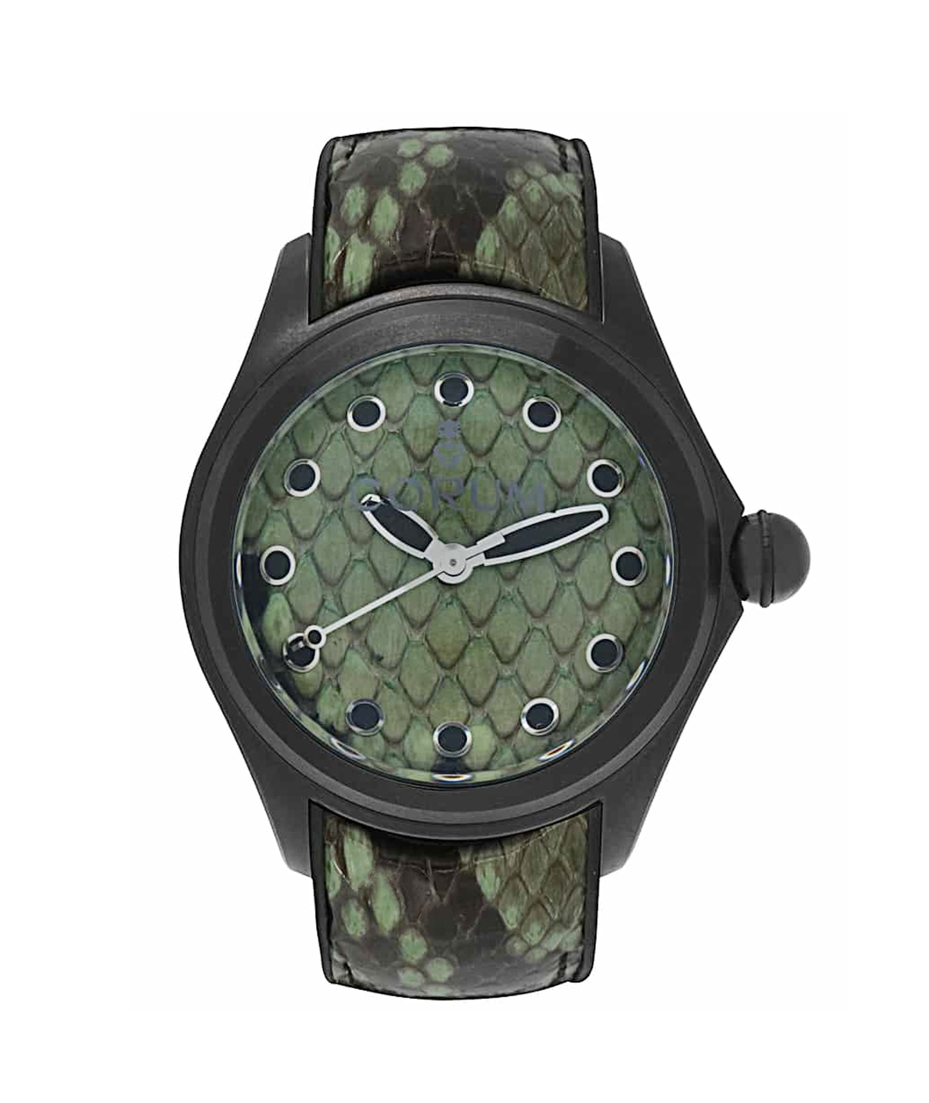 Corum Bubble 42 Python PVD Coated Automatic Watch 082.410.98/0337 PV01 - $3,100.00
