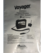 Manual Only  For Voyager WVOS511 Rear Backup Digital Wireless Camera Sys... - $49.38