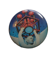 Rocky Horror Picture Show Licensed Button Badge Pin 1983 Halloween Vinta... - $10.93