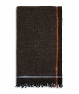 The Men&#39;s Store Paolo Mariani Wool/Cashmere Checked Woven Scarf Multicol... - $25.88