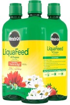 Miracle-Gro 1004325  LiquaFeed All-Purpose Plant Food 16 oz. 400 sq. ft.... - £30.59 GBP
