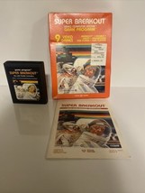 Super Breakout Atari 2600 In Box Video Game 1981, Box and Game, Tested - £11.60 GBP