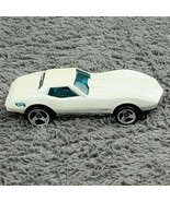 1975 Hot Wheels - white Corvette - Malaysia - £6.15 GBP