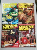 VTG 1980 Creative Ideas Magazine and Decorating and Craft Ideas Holiday Lot of 8 - £15.81 GBP